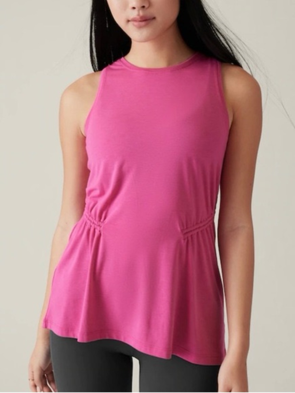 Athleta Air Out Cinch Tank Top size L